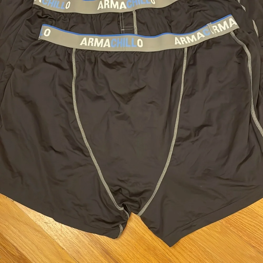 Duluth Trading Co Men's Armachillo Cooling Boxers. Set of 6. Size 2X Black. - Picture 7 of 11